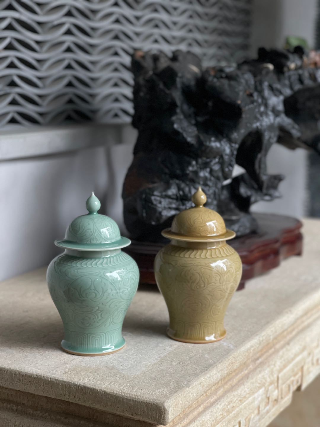 王斌(青瓷)的作品-