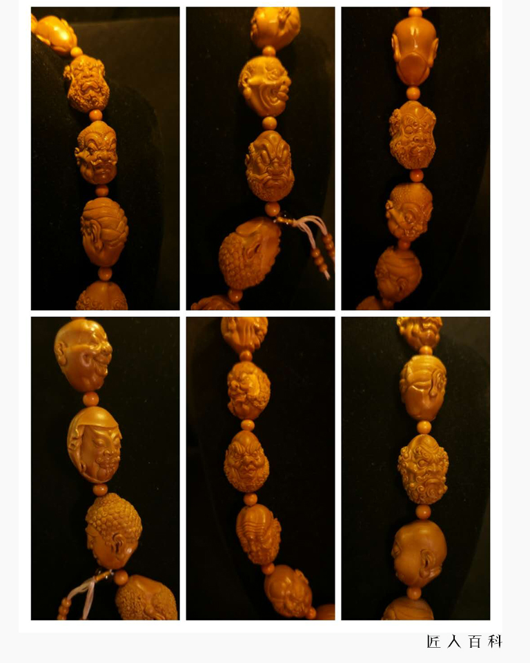 王德强的作品-王德强核雕