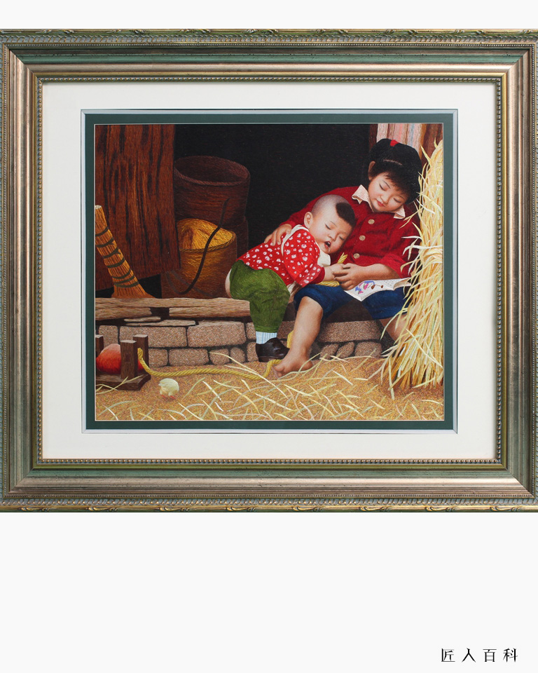 贺晨飞的作品-贺晨飞刺绣