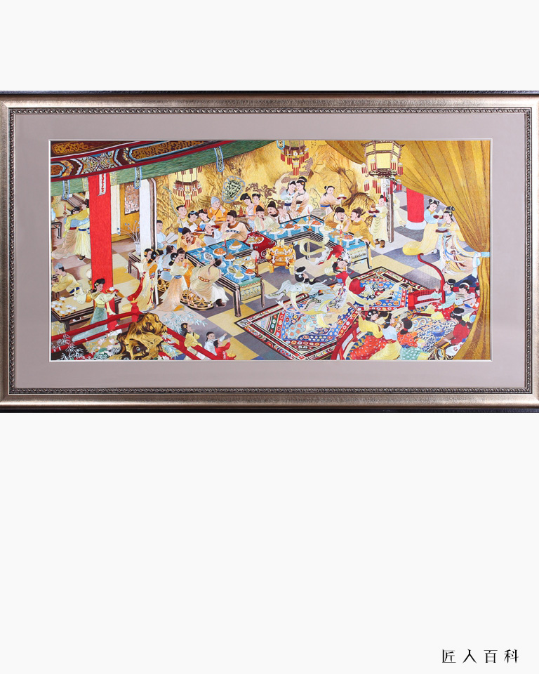 贺晨飞的作品-贺晨飞刺绣