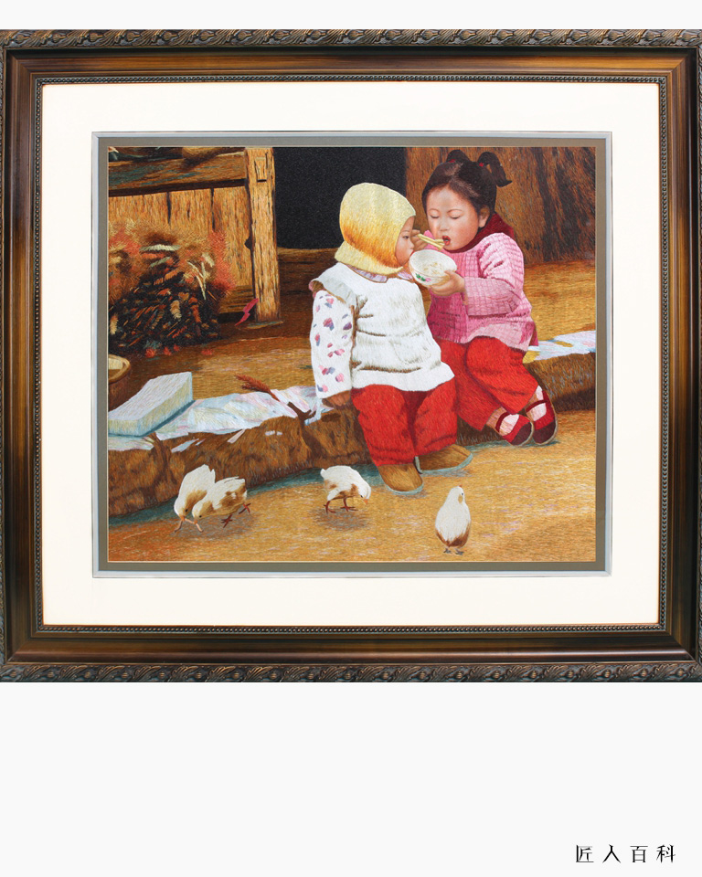 贺晨飞的作品-贺晨飞刺绣