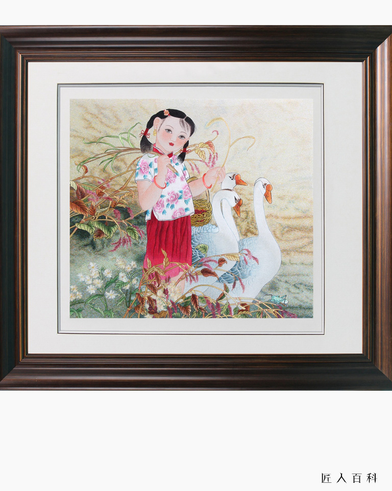 贺晨飞的作品-贺晨飞刺绣