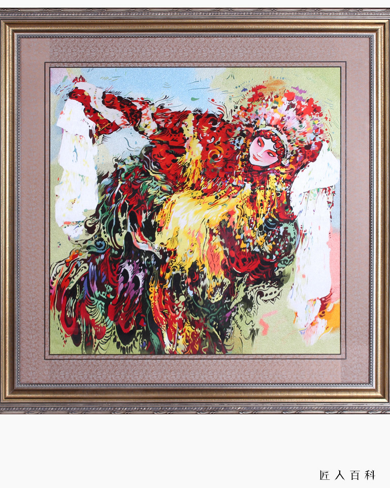 贺晨飞的作品-贺晨飞刺绣