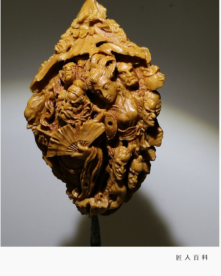 应良成的作品-应良成核雕师