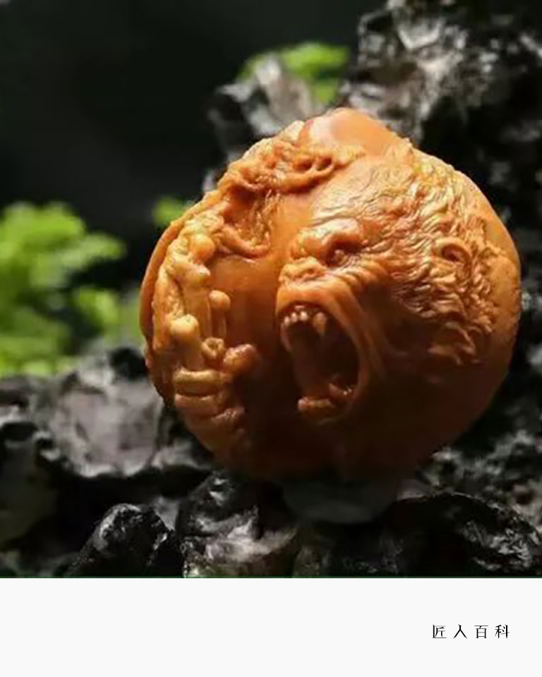 应良成的作品-应良成核雕师