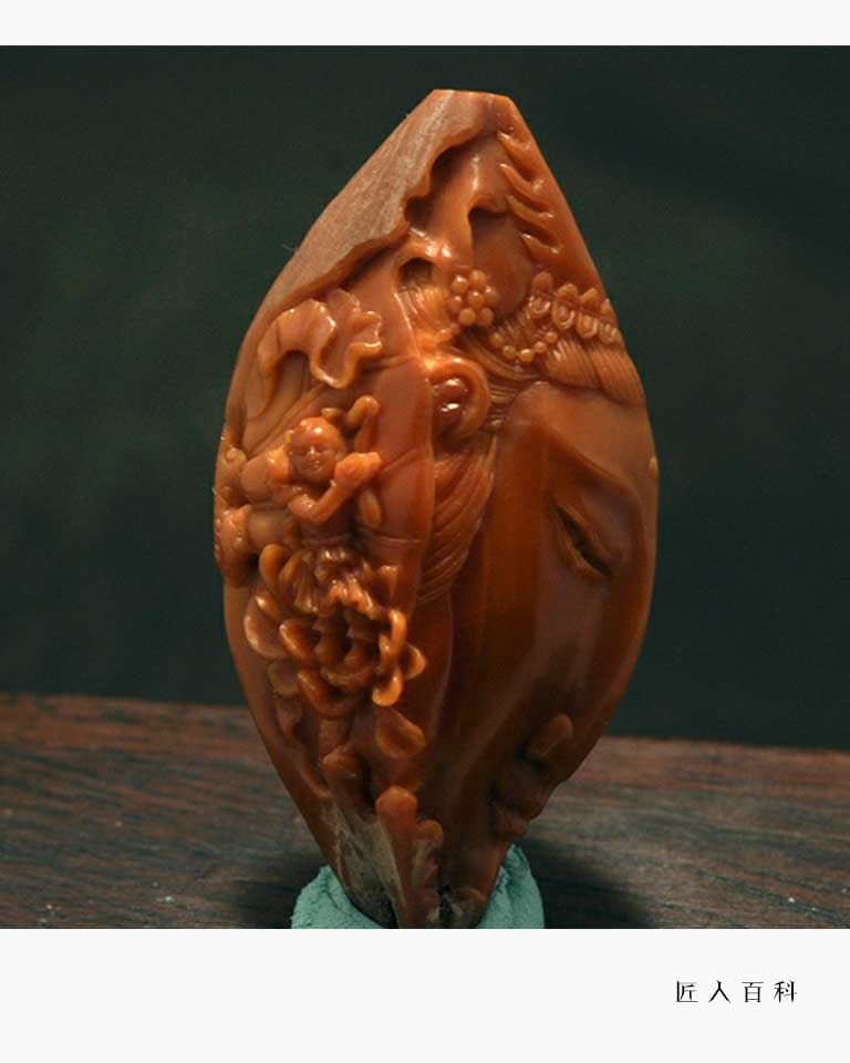 木灵子（李北）的作品-木灵子核雕师