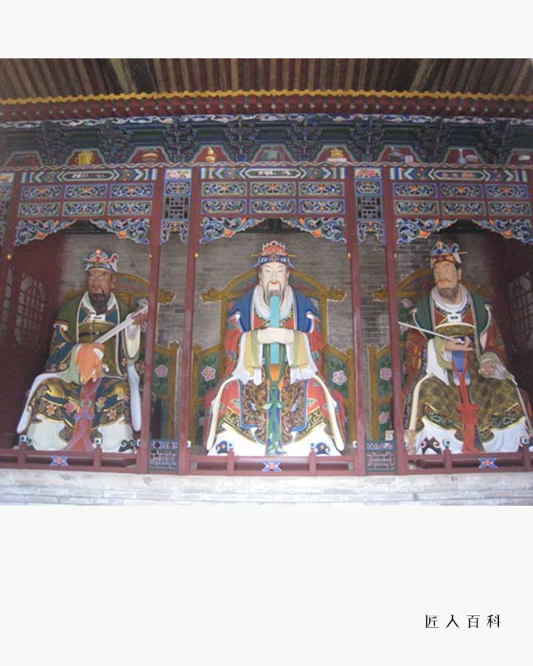 三爷庙神像图片