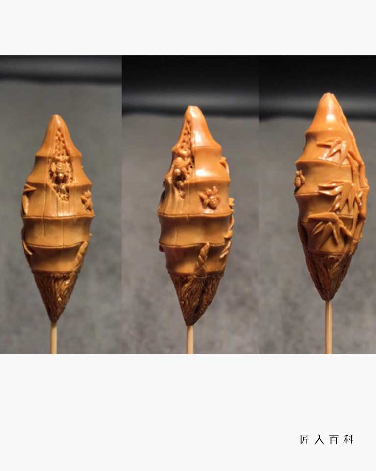 周文华的作品-周文华核雕