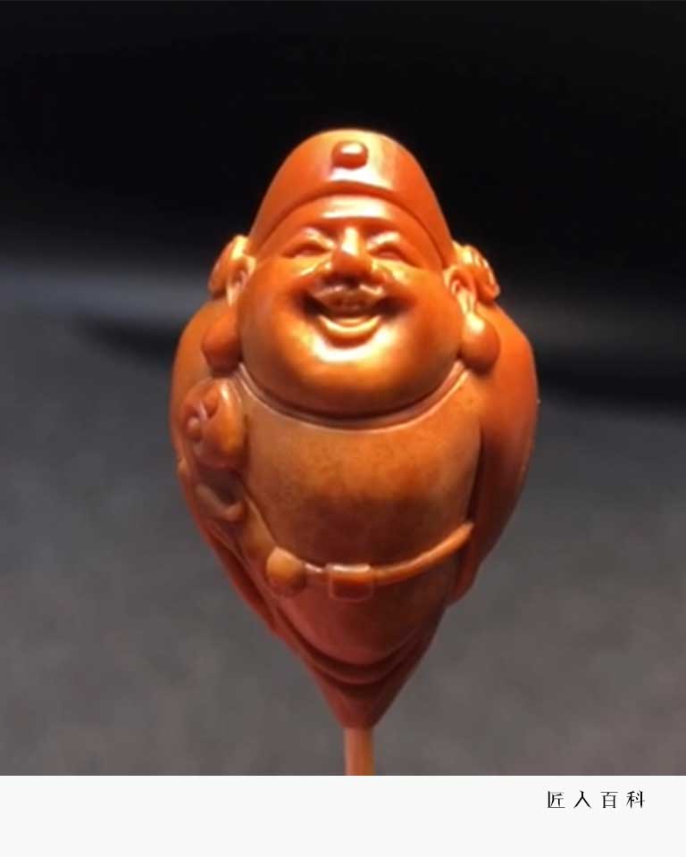 周文华的作品-周文华核雕