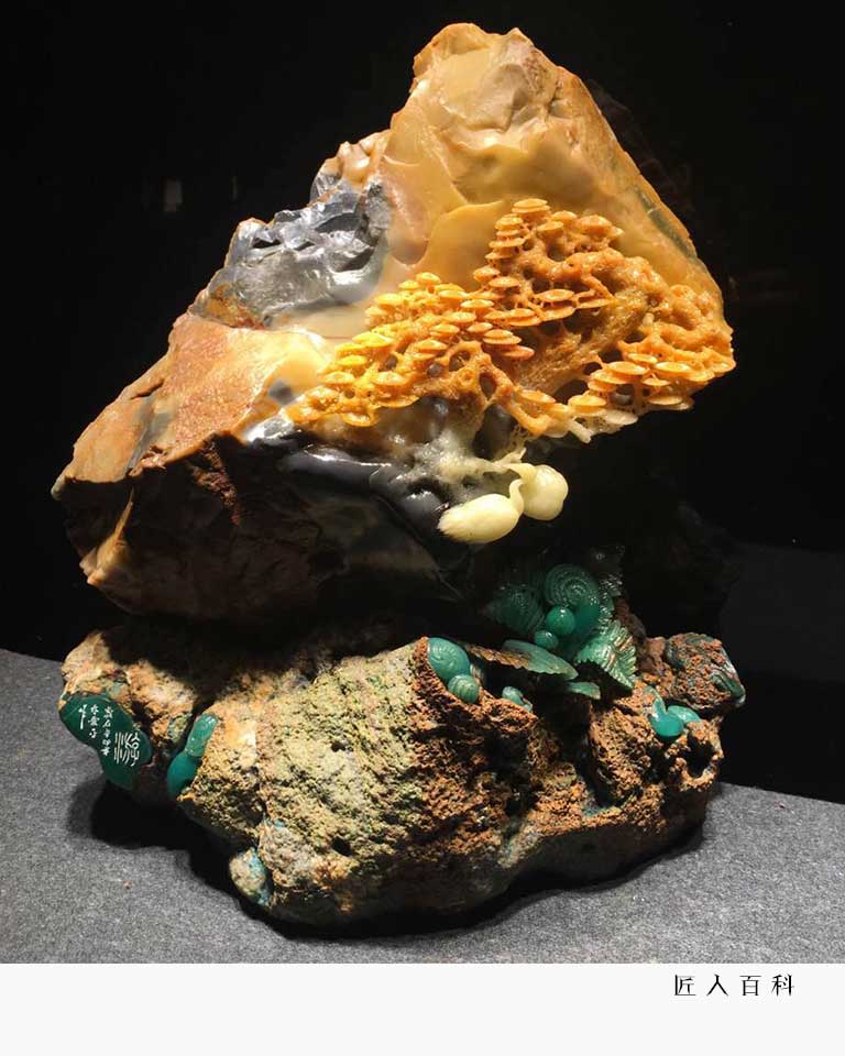 林爱平的作品-林爱平石雕