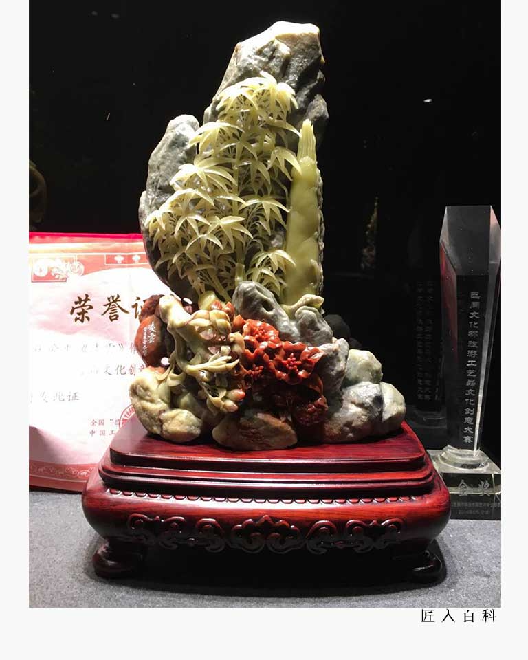 林爱平的作品-林爱平石雕