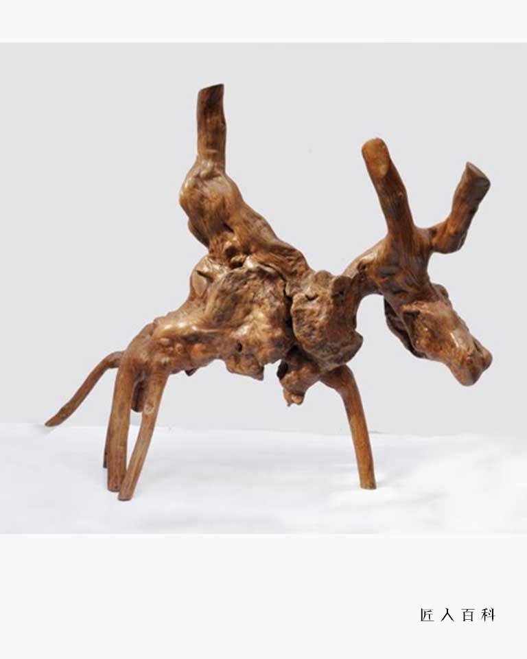 娄孝铎的作品-娄孝铎根艺