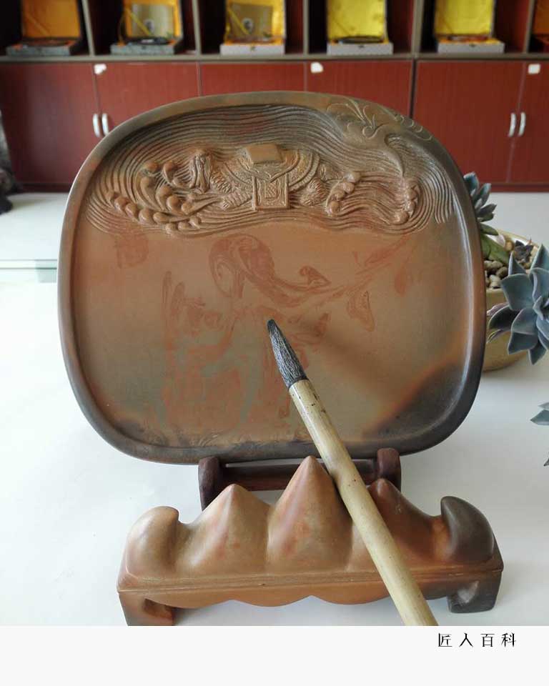 朱庆梅的作品-朱庆梅制砚