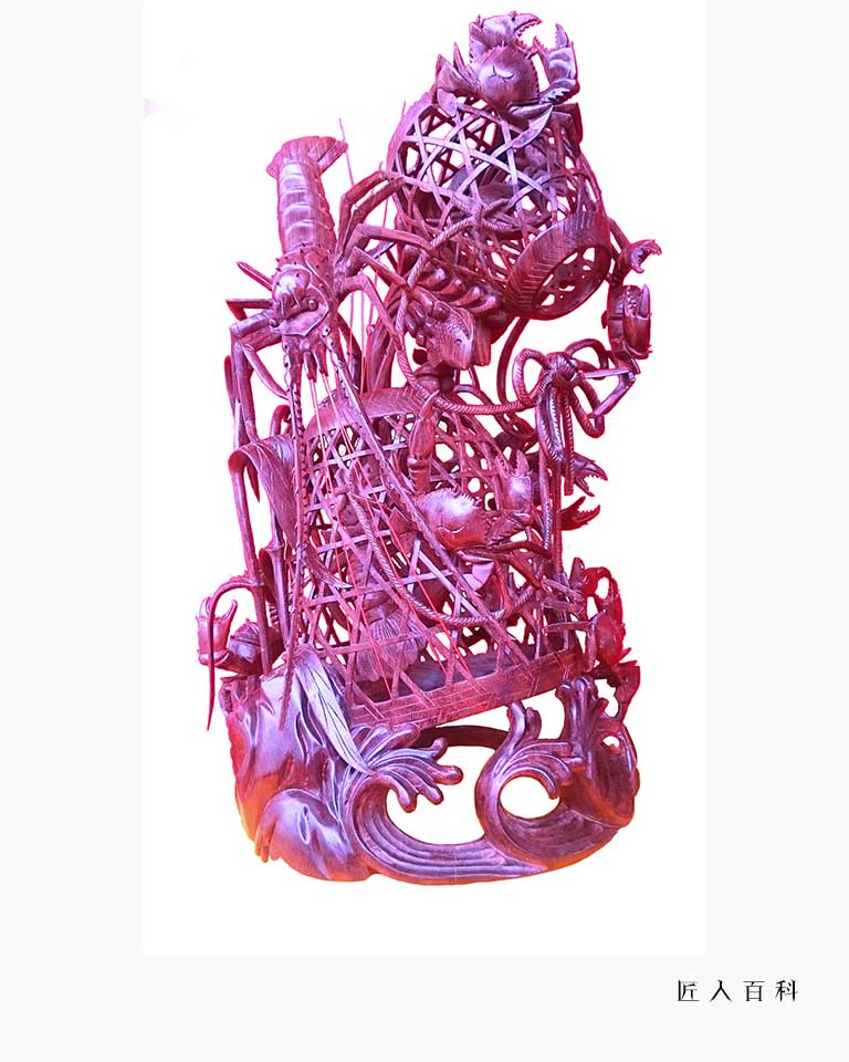 赖沛钿的作品-赖沛钿木雕