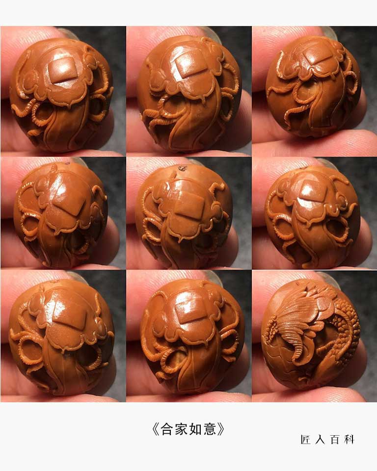 沈春华的作品-沈小男核雕