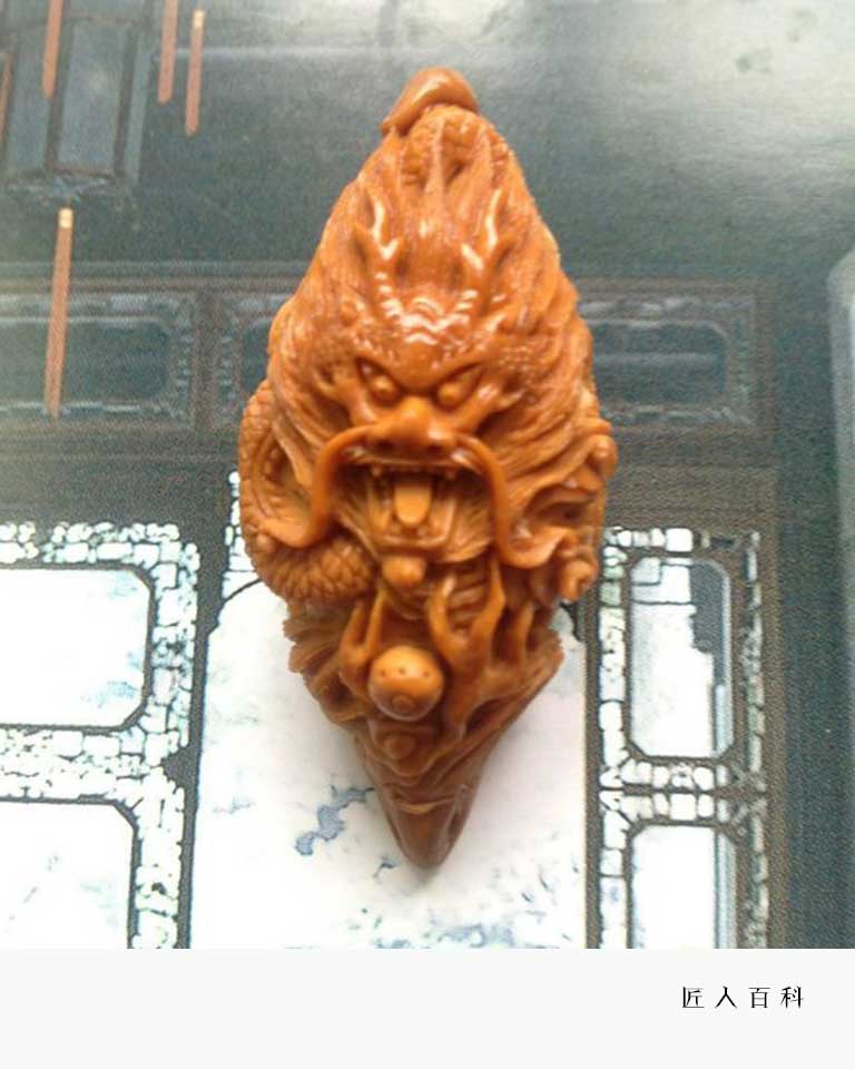 陶美华的作品-陶美华核雕 