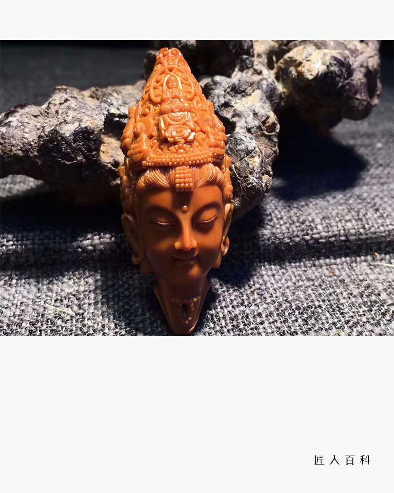 何丽萍（木兮）的作品-何丽萍核雕