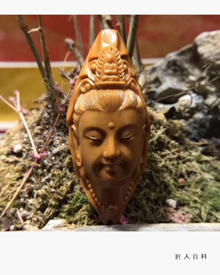 何丽萍（木兮）的作品-何丽萍核雕