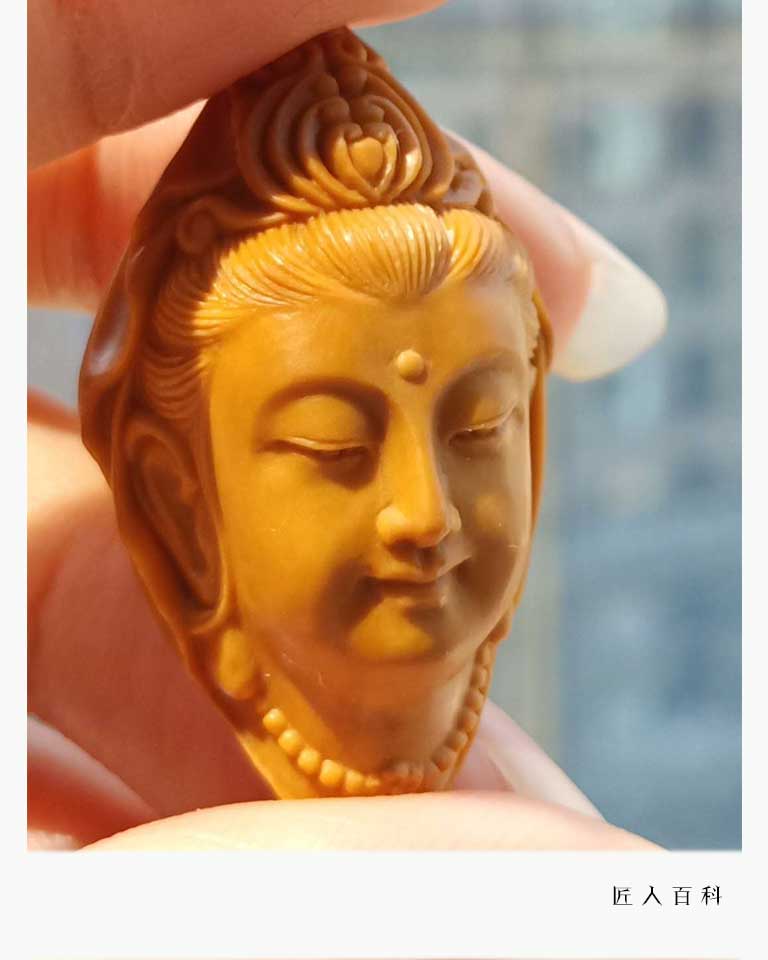何丽萍（木兮）的作品-何丽萍核雕