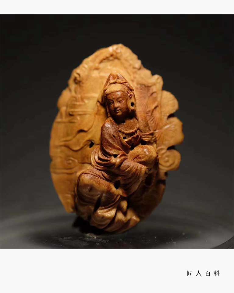 何丽萍（木兮）的作品-何丽萍核雕
