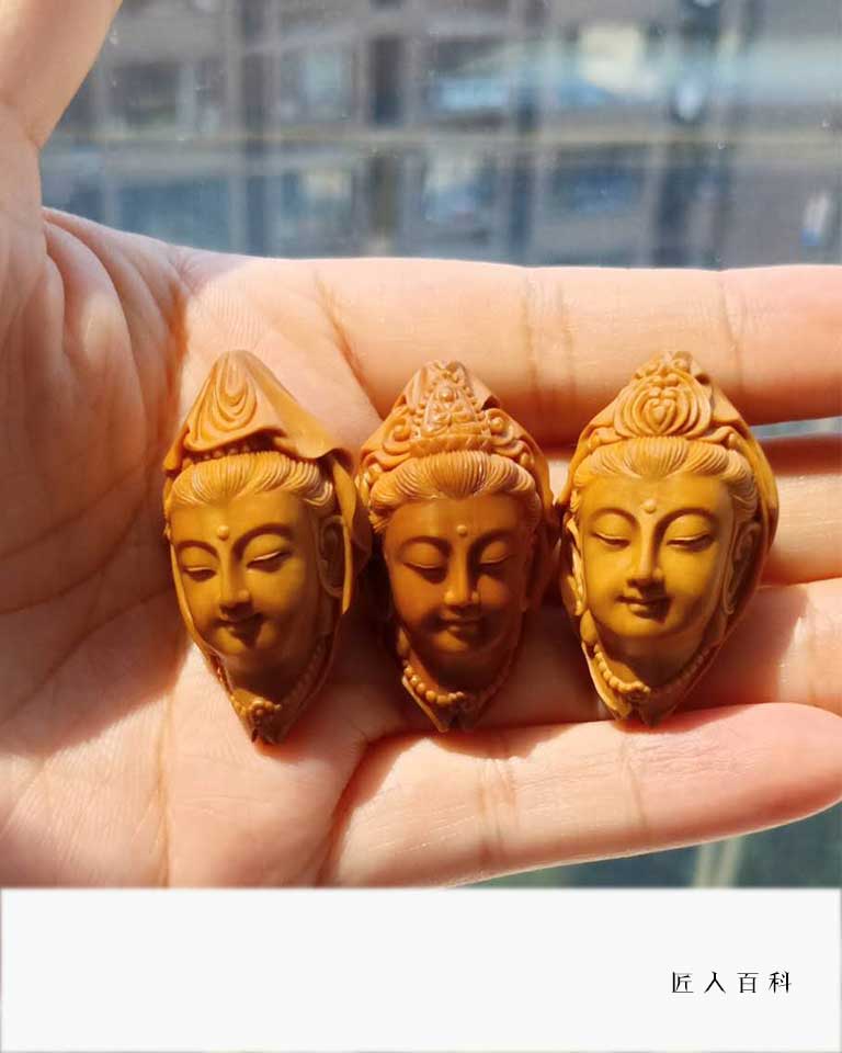 何丽萍（木兮）的作品-何丽萍核雕
