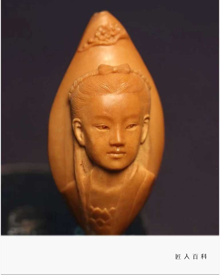 何丽萍（木兮）的作品-何丽萍核雕