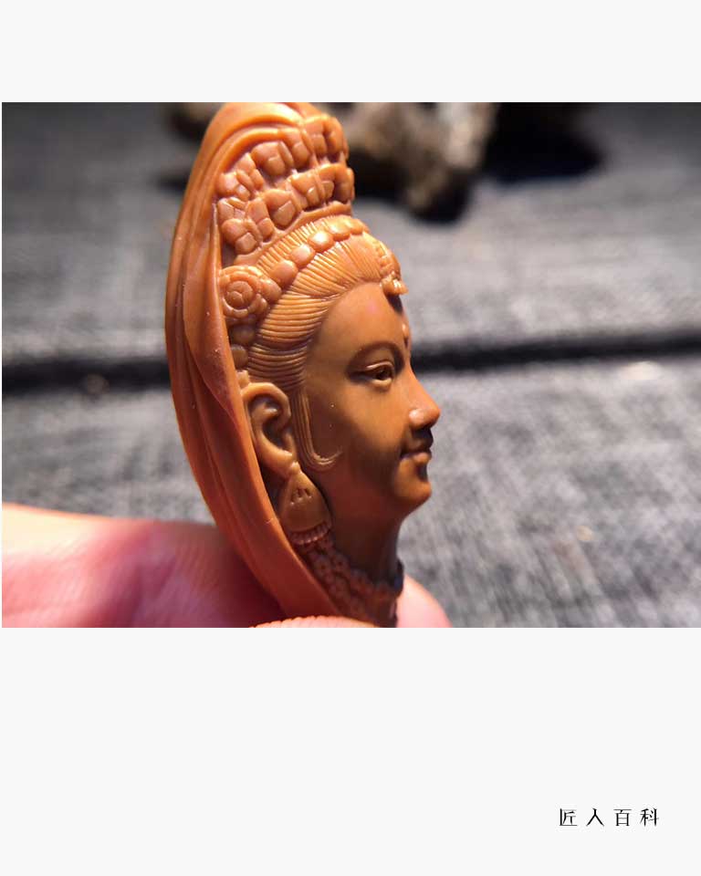 何丽萍（木兮）的作品-何丽萍核雕