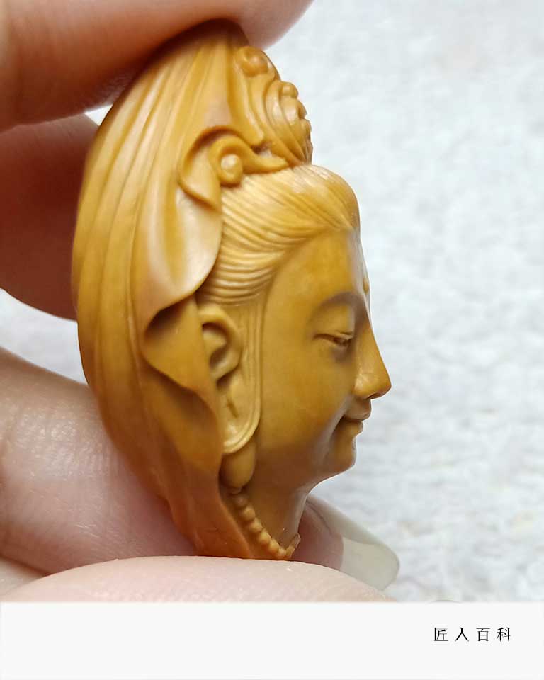 何丽萍（木兮）的作品-何丽萍核雕