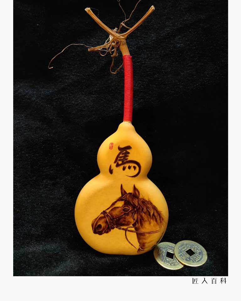 裴正明的作品-裴正明烙画