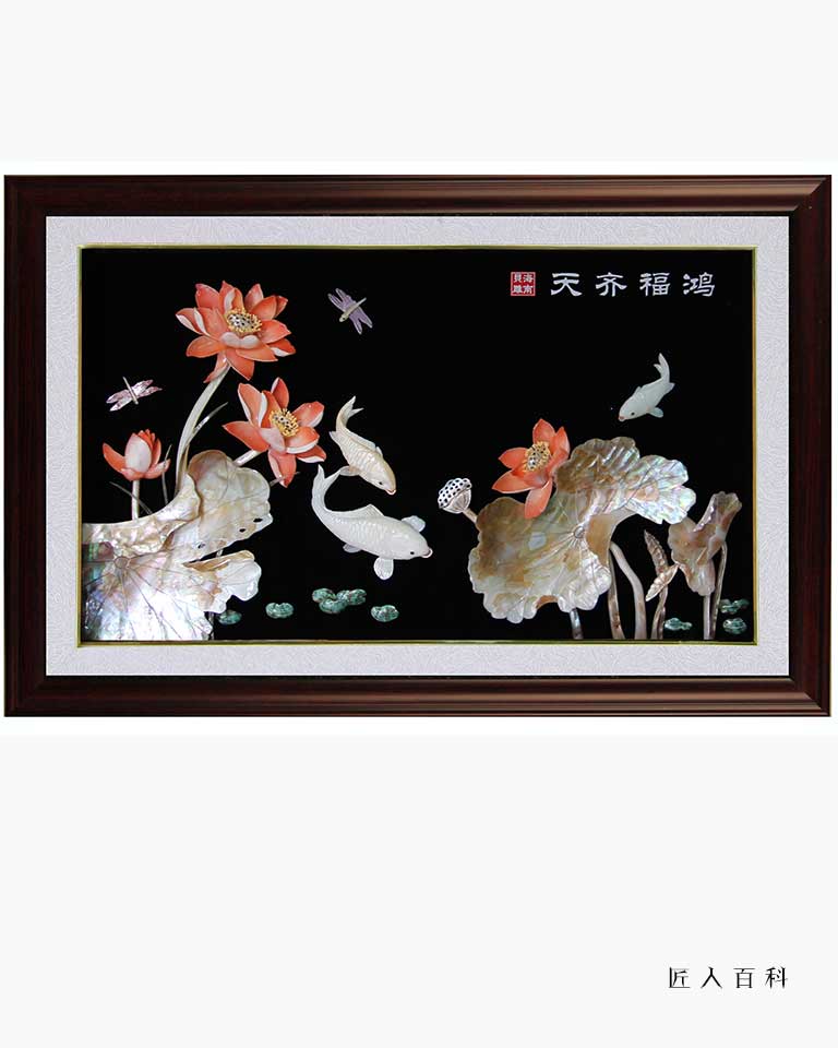 刘飞雄的作品-刘飞雄贝雕