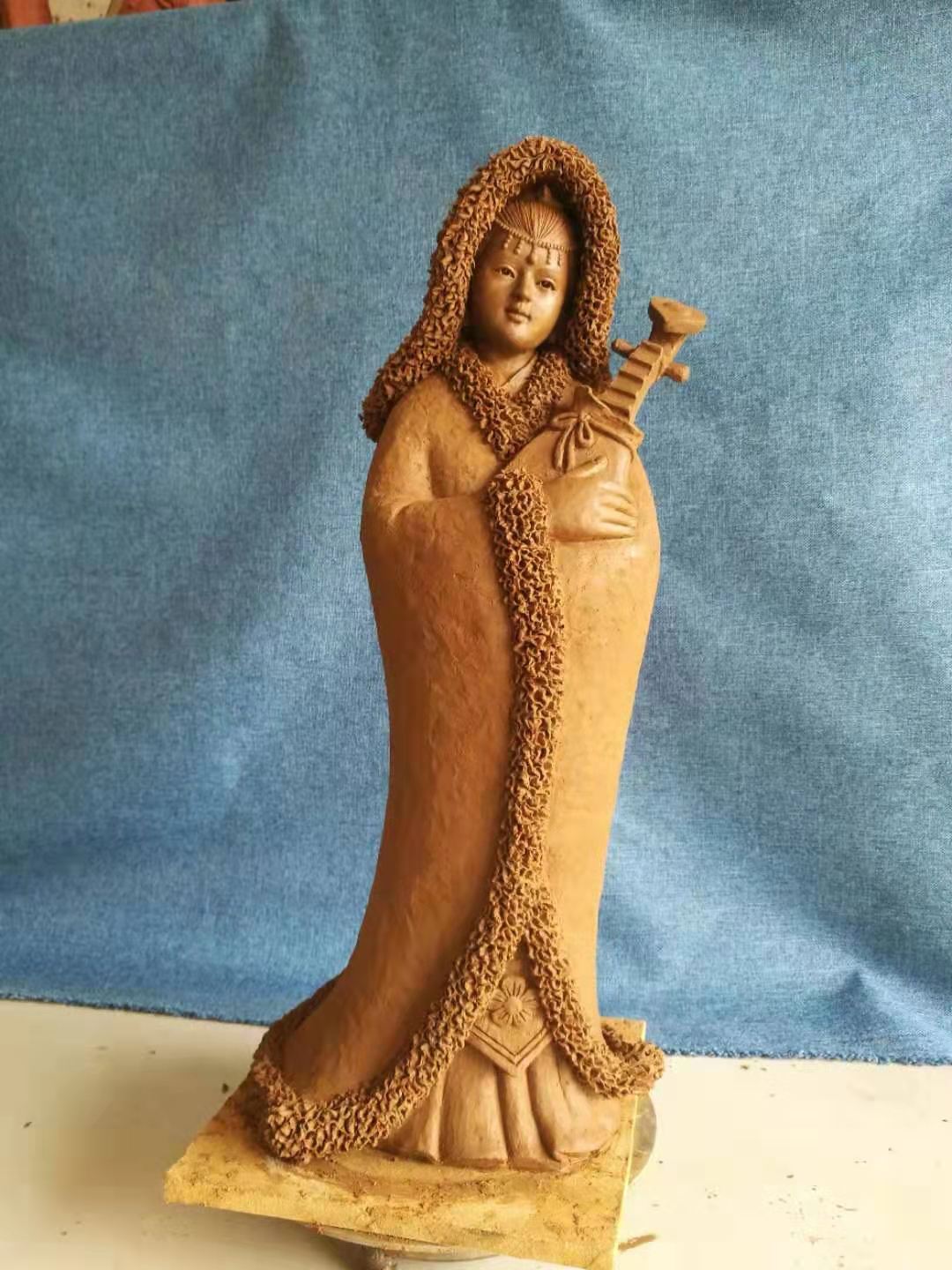 陈友芳的作品-陈友芳泥塑作品
