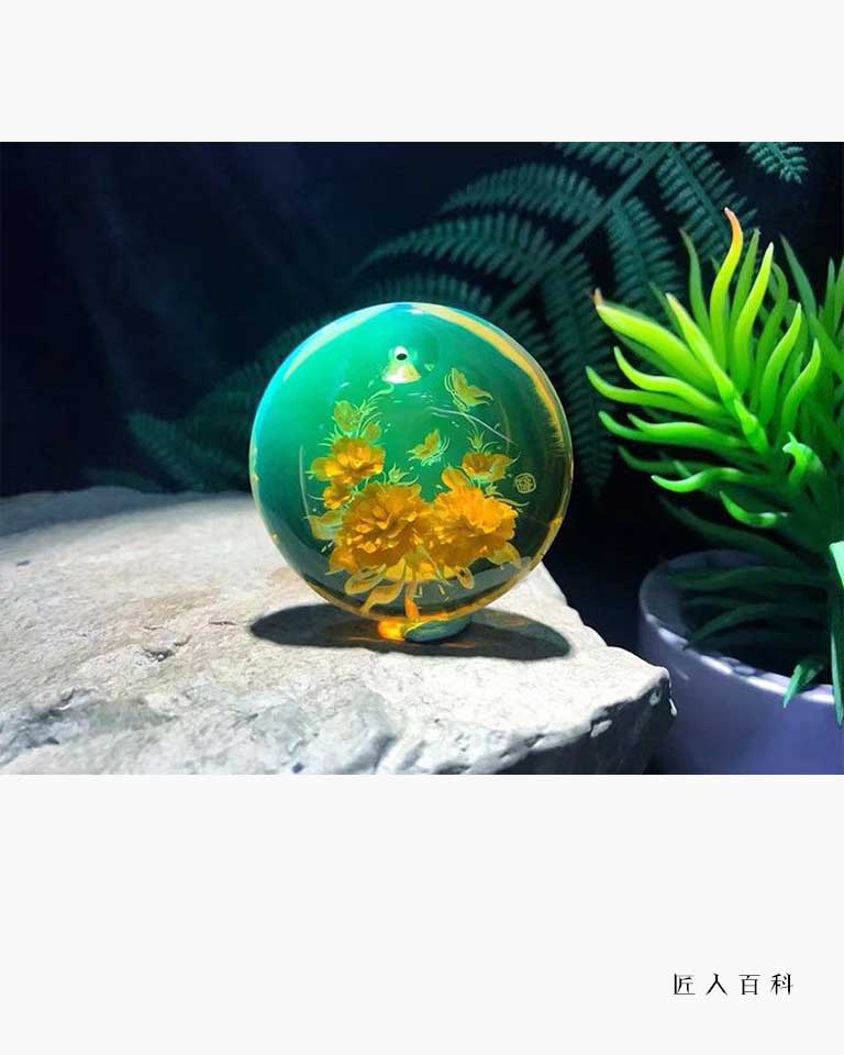 胡延权的作品-胡延权琥珀