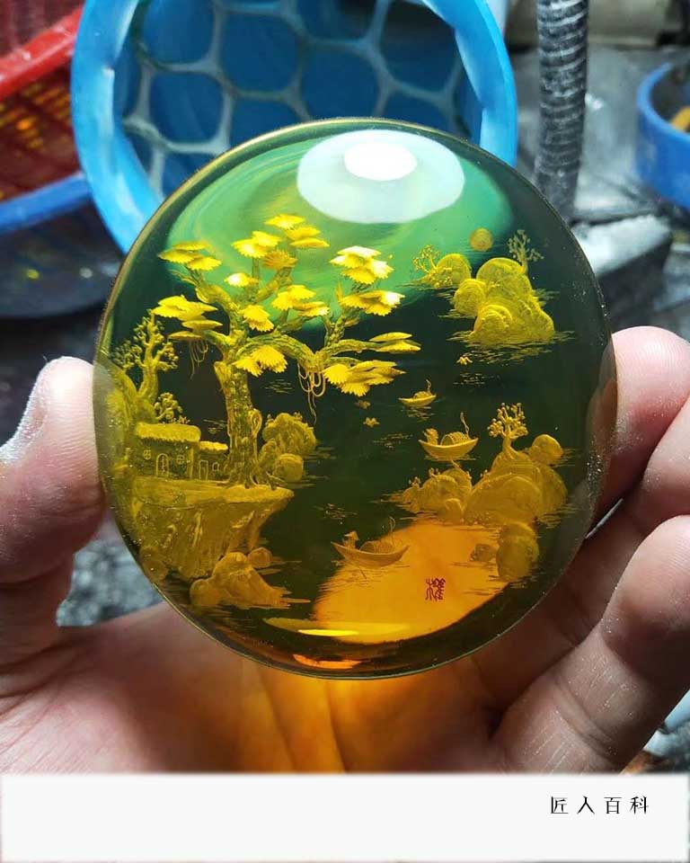 胡延权的作品-胡延权琥珀