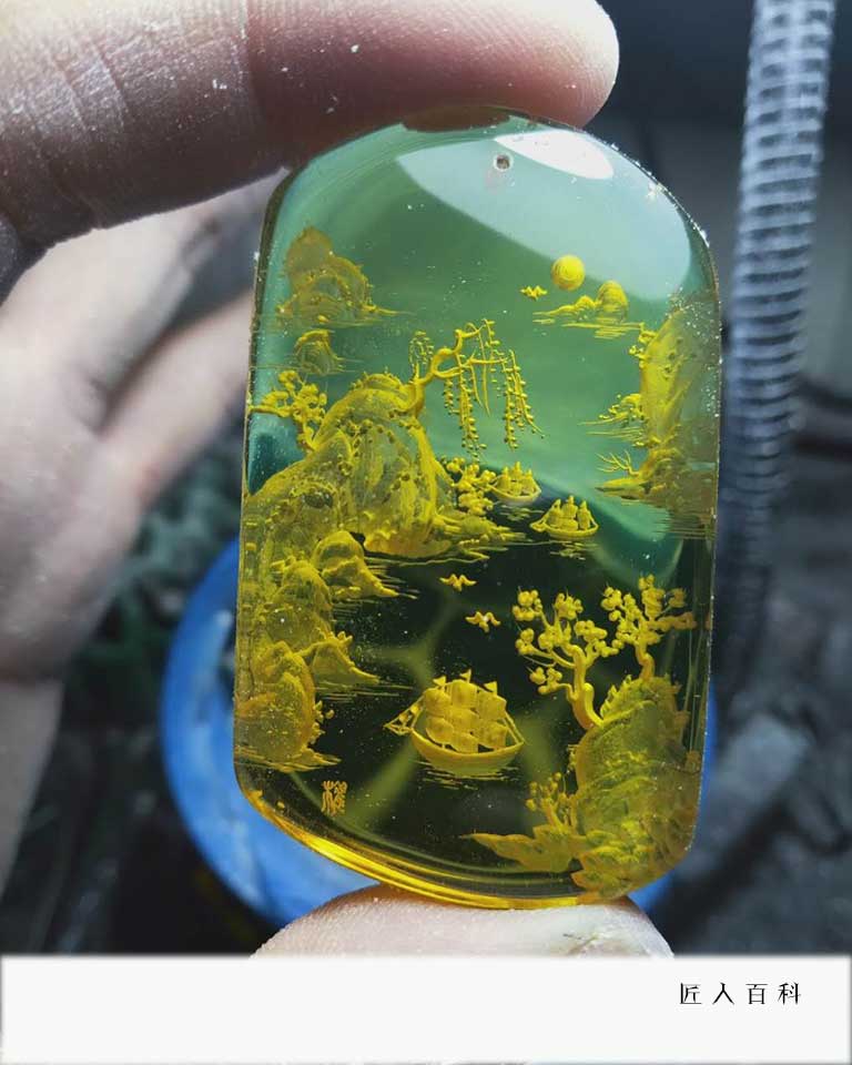 胡延权的作品-胡延权琥珀