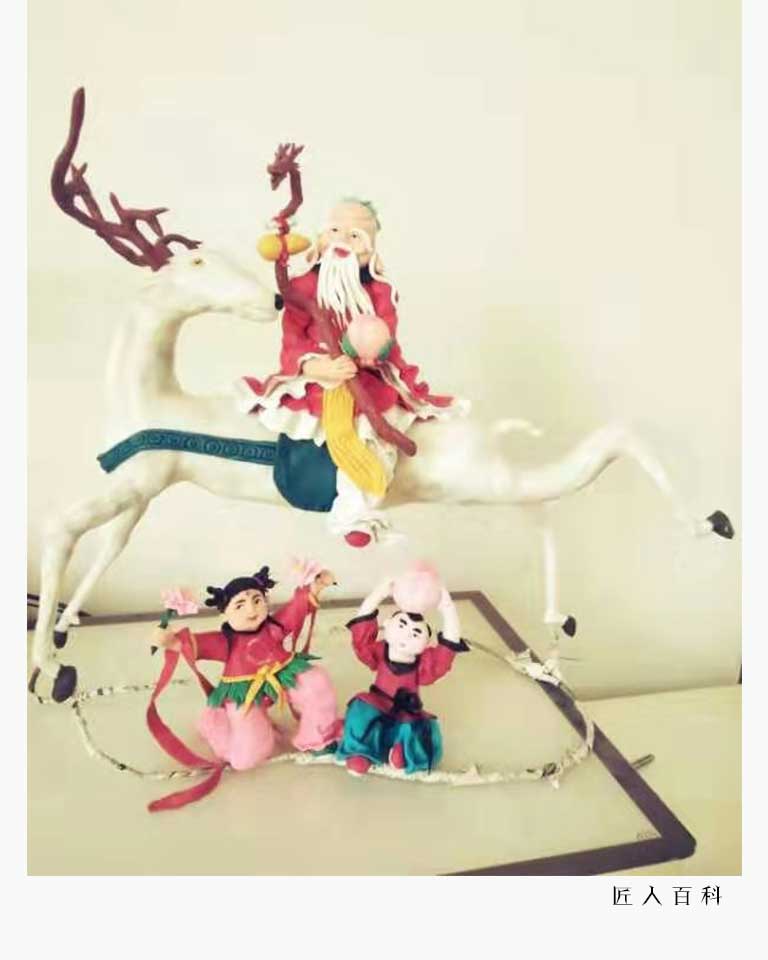 杨兴国的作品-兴国面塑
