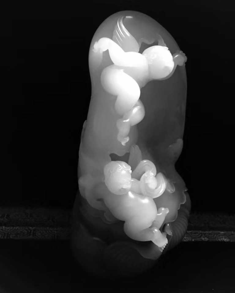 顾小平的作品-顾小平玉雕