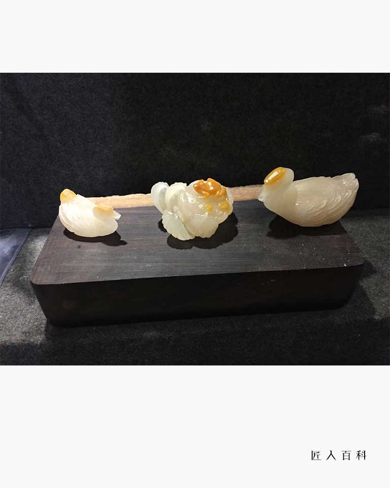 周勤的作品-周勤寿山石