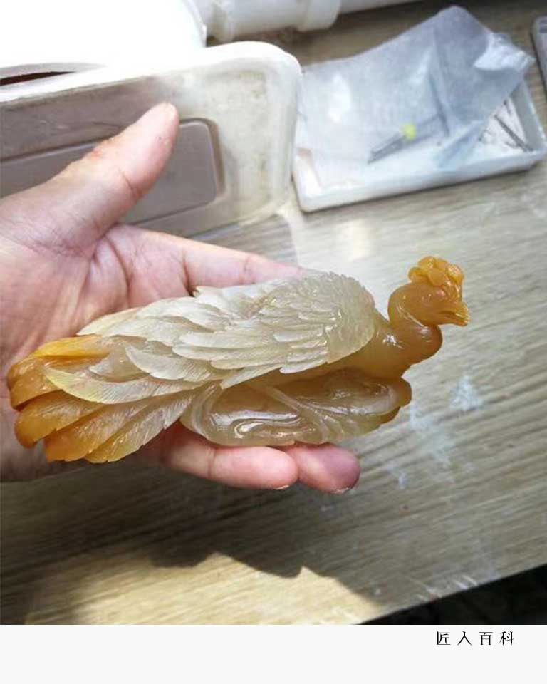 周勤的作品-周勤寿山石