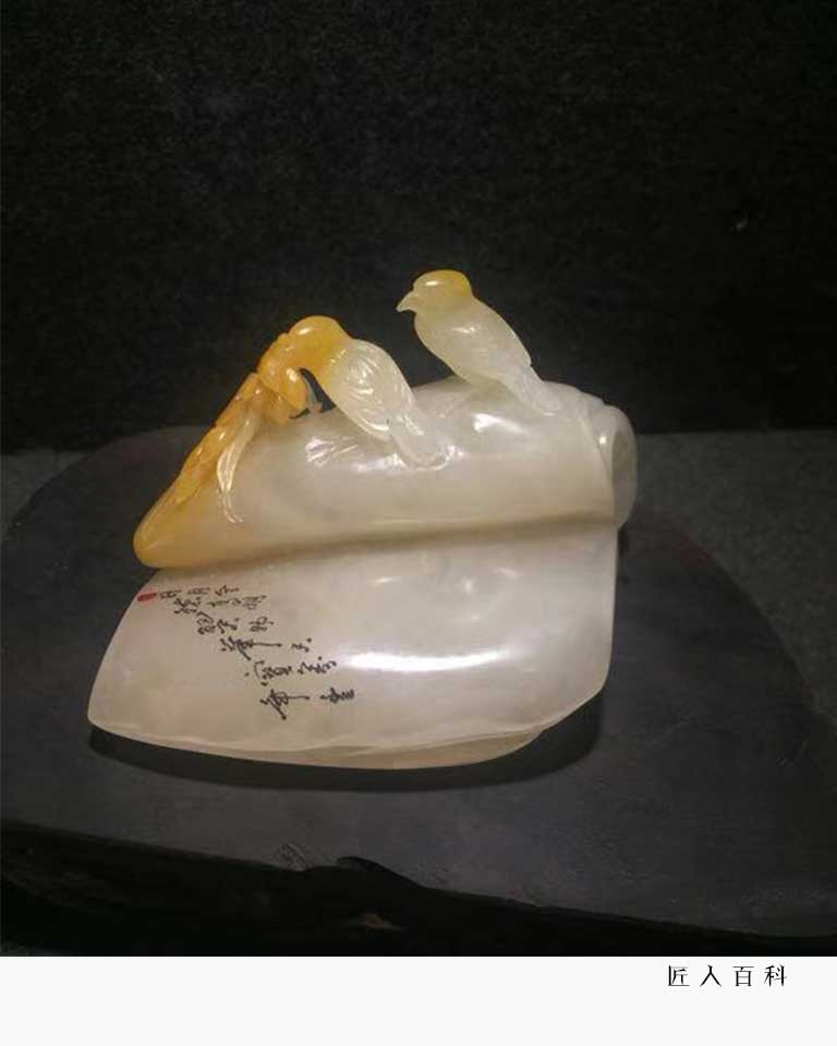 周勤的作品-周勤寿山石