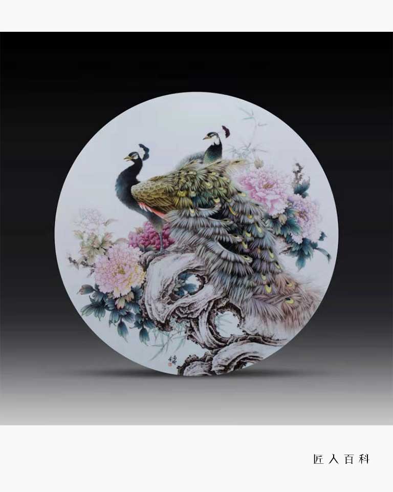 尚瑜的作品-尚瑜瓷画