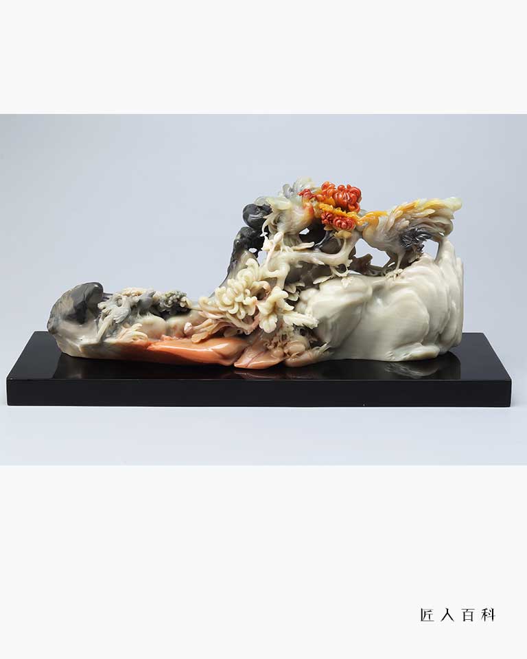 许志新的作品-许志新石雕