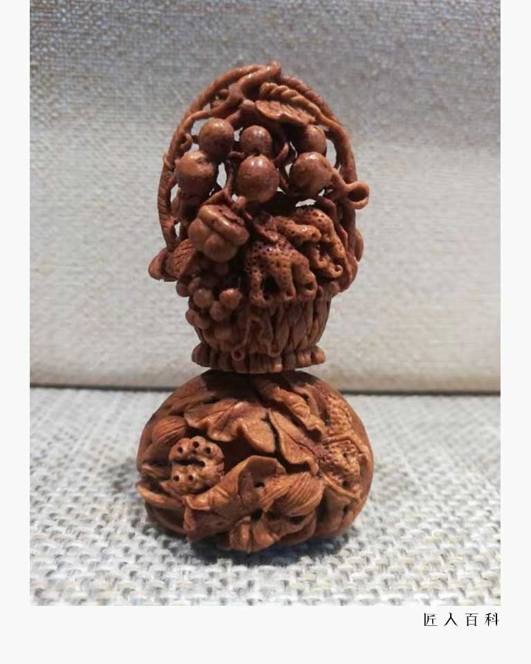 张永彬的作品-张永彬核雕