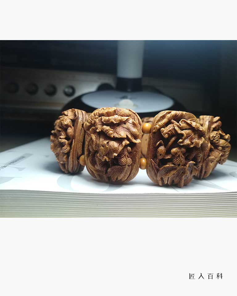 张永彬的作品-张永彬核雕