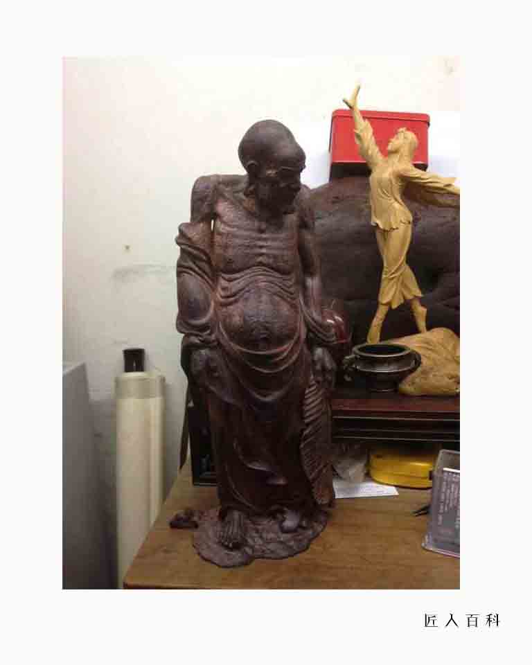 蒋友国(木雕师)的作品-蒋友国木雕