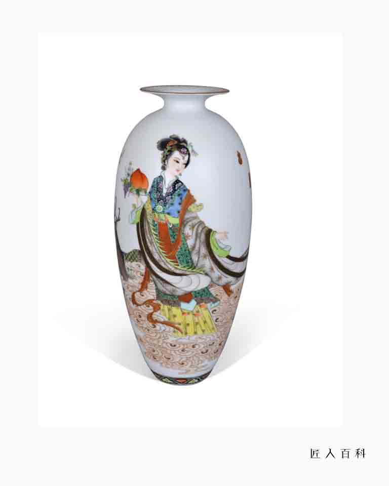 参考资料江华彬古彩作品:古色古香传承古法 新人新风又添新意《当代