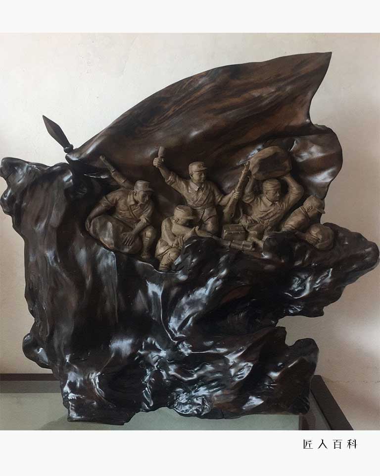 金宁魁的作品-金宁魁根雕