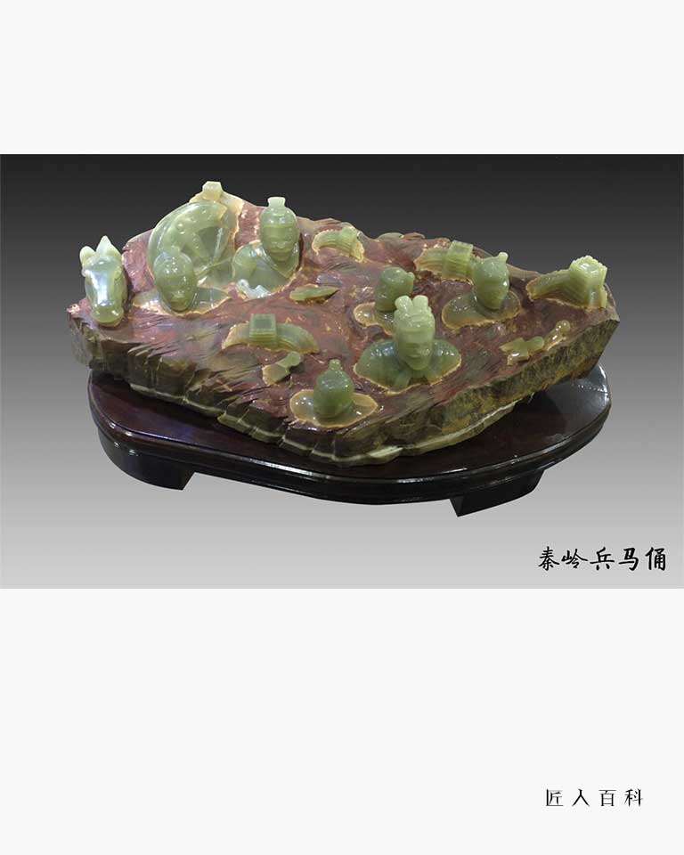 张明法(石雕)的作品-张明法石雕