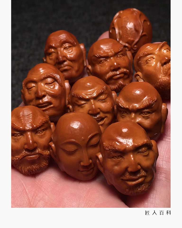 影锋的作品-影锋核雕