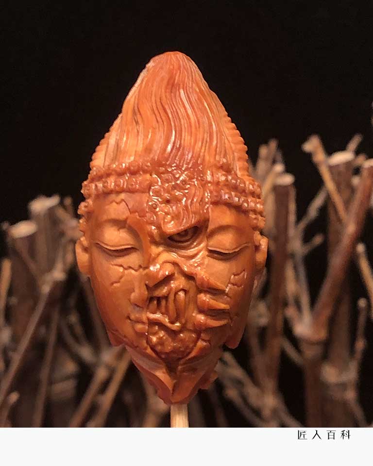 影锋的作品-影锋核雕