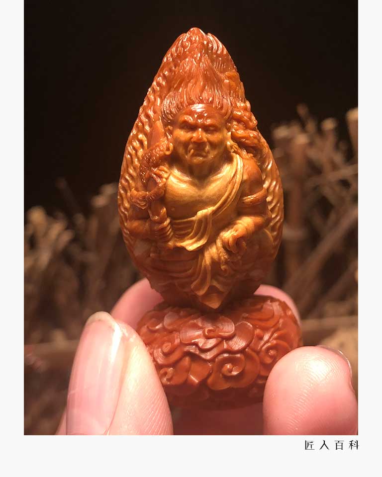 影锋的作品-影锋核雕